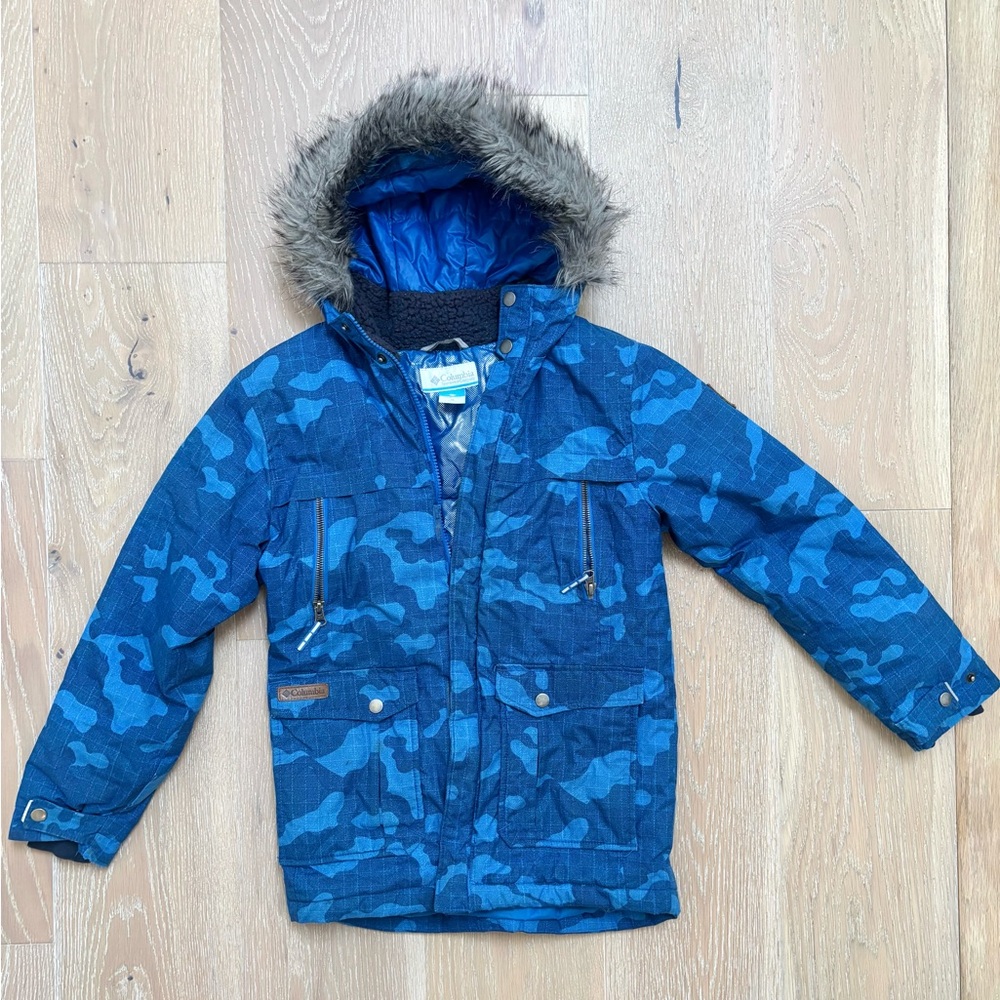 Columbia Barlow Pass 600 Turbo Down Boys Insulated Jacket